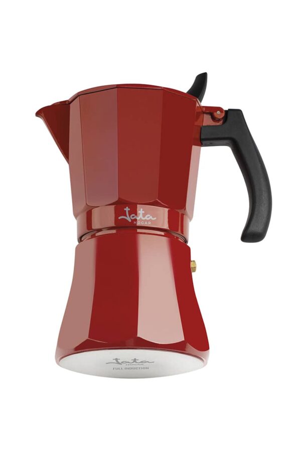 CAFETERA DE INDUCCIÓN ROJA VULCANO JATA HCAF2006 - Imagen 5