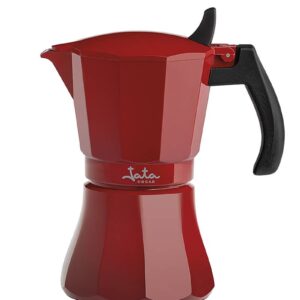 CAFETERA DE INDUCCIÓN ROJA VULCANO JATA HCAF2006